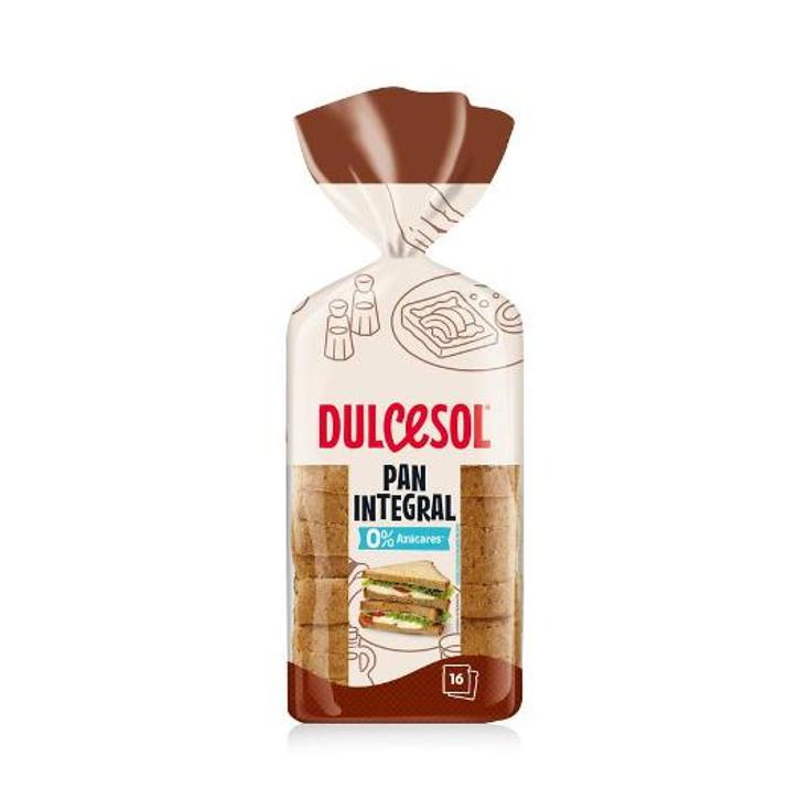 PAN DE MOLDE INTEGRAL DULCESOL PQTE 460 GR