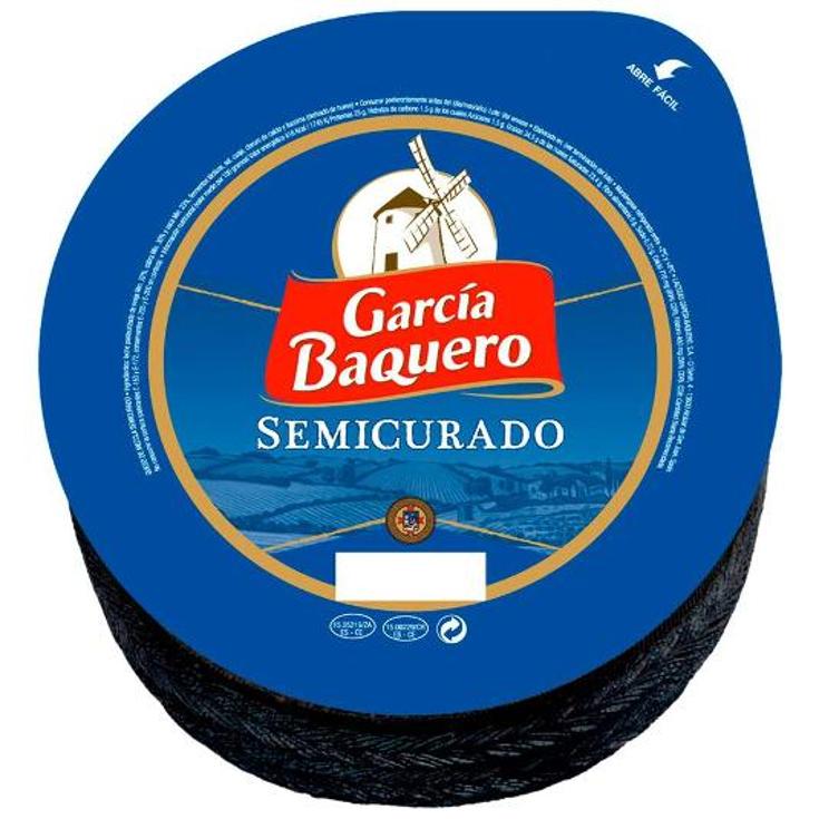 QUESO SEMICURADO CENTRO G.BAQUERO PIEZA 465 GR