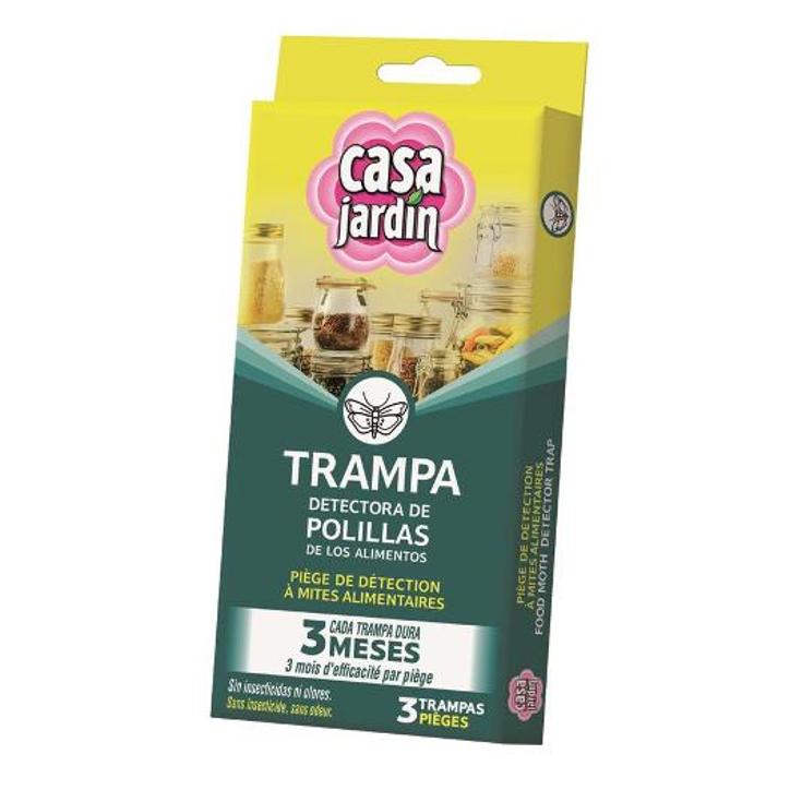 ANTIPOLILLAS TRAMPA ALIMENTOS CASA JARDIN PQTE 3 UD