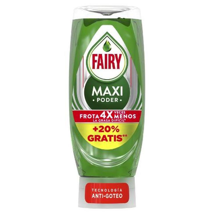 LAVAVAJILLAS MAXI PODER 370+80 FAIRY BTLLA 450 ML