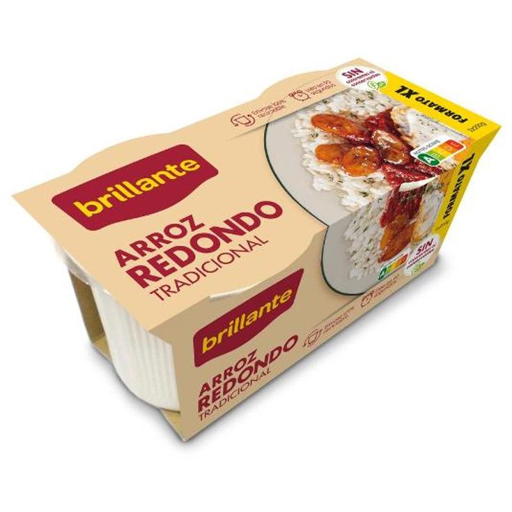 ARROZ COCIDO REDONDO 2X200 BRILLANTE PACK 400 GR