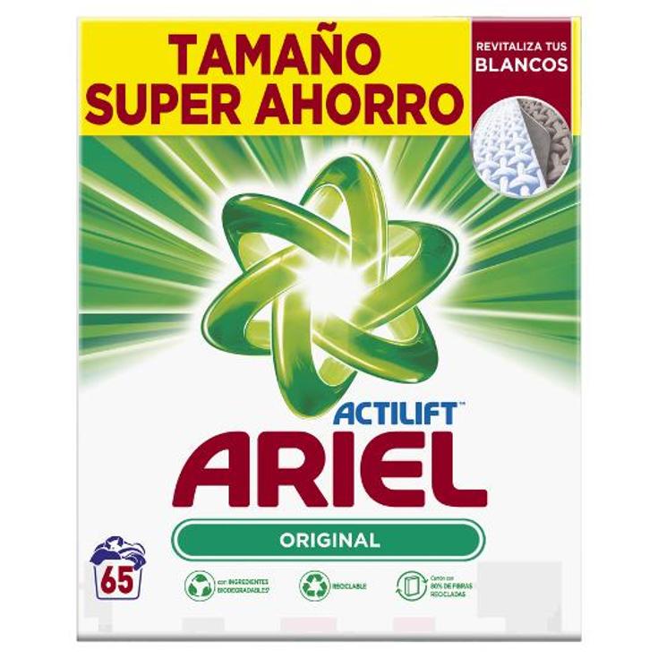 DETERGENTE AUT.ACTILIFT 65 C. ARIEL MALETA 70 LA