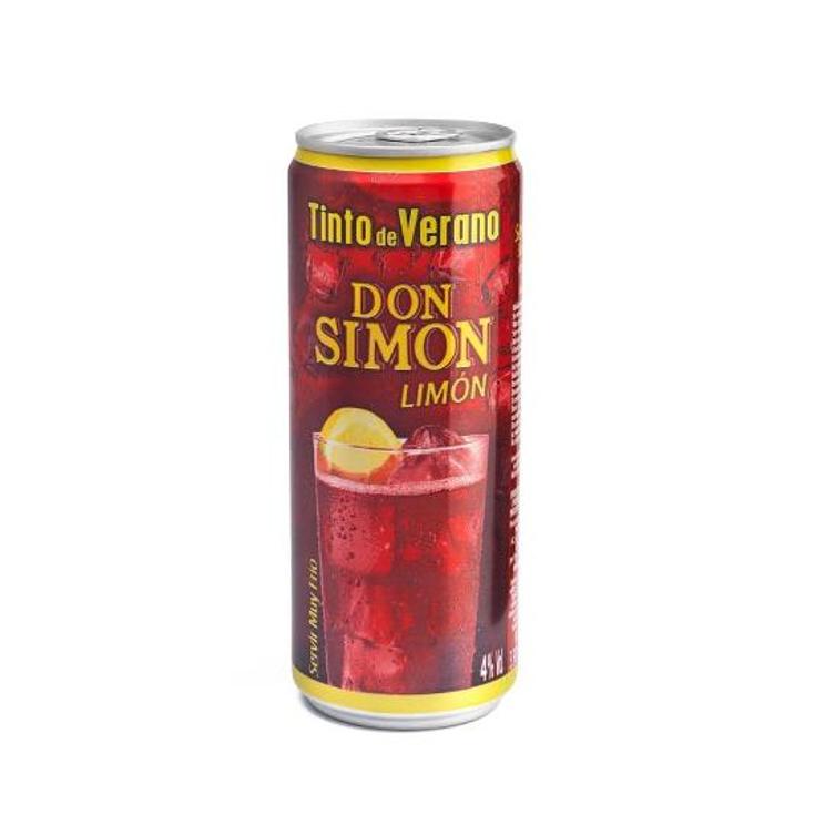 TINTO VERANO LIMON DON SIMON LATA 33 CL