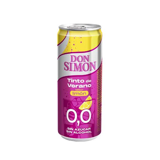 TINTO DE VERANO 0,0 LIMON DON SIMON LATA 33 CL