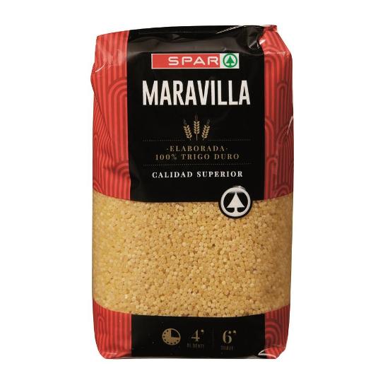 PASTA MARAVILLA SPAR PQTE 500 GR