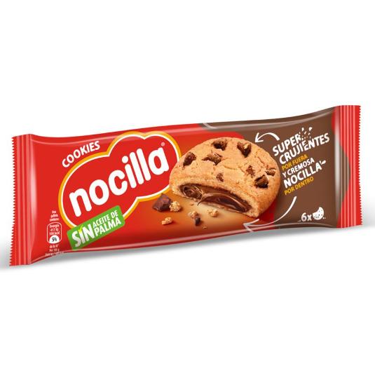 GALLETAS MINI COOKIES NOCILLA PQTE 64 GR