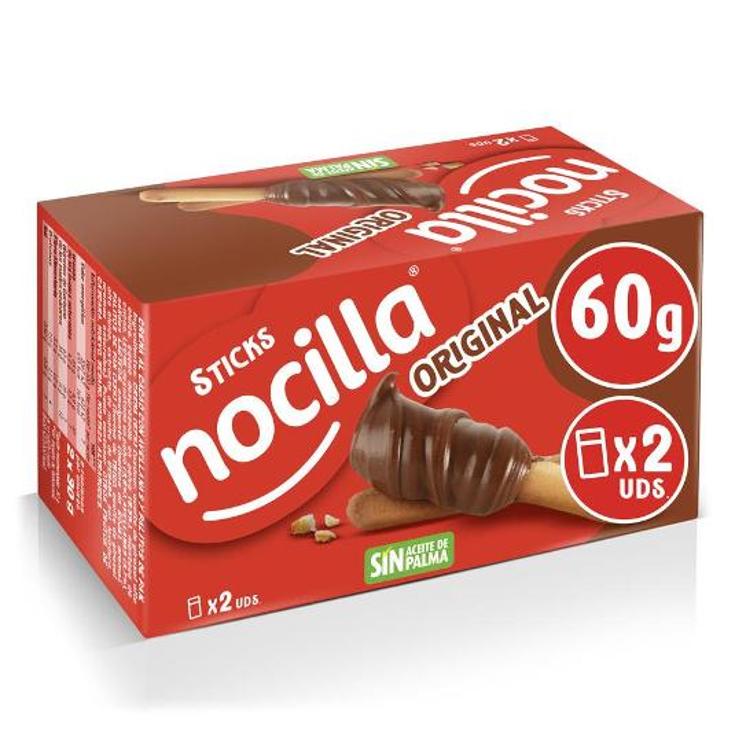 CREMA CACAO STICK PACK 2 UD. NOCILLA PQTE 60 GR