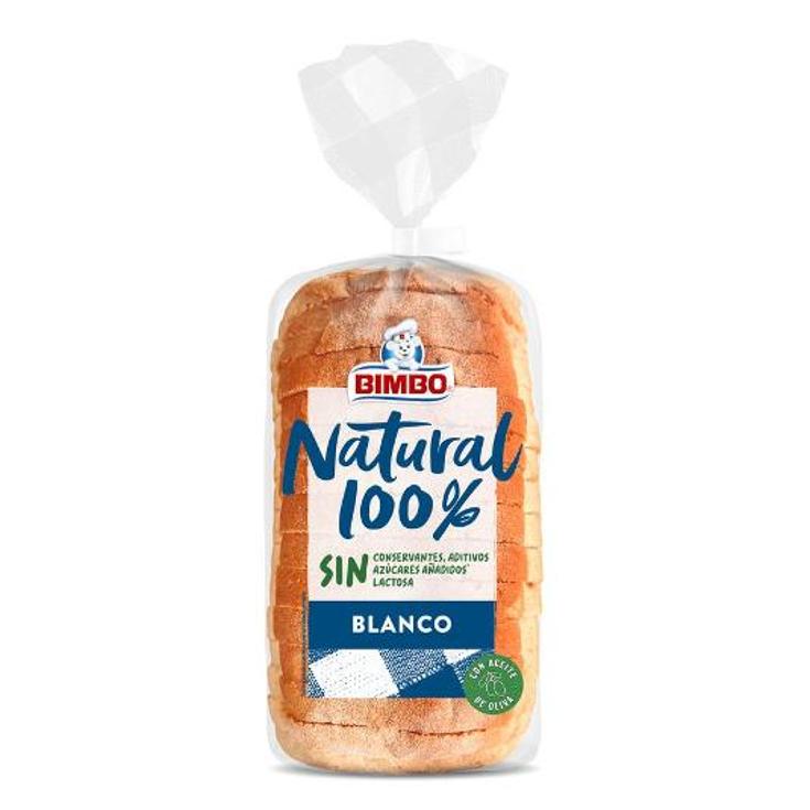 PAN MOLDE BLANCO NATURAL 100% BIMBO PQTE 360 GR