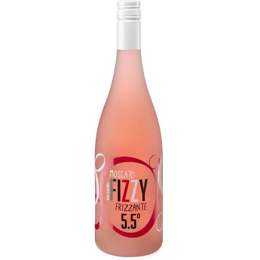 VINO ROSADO FRIZZANTE 5,5º FIZZY BTLLA 75 CL