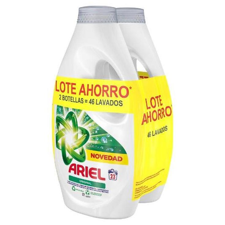 DETERGENTE LIQU.ORIG.AHORRO ARIEL PACK 46 LA