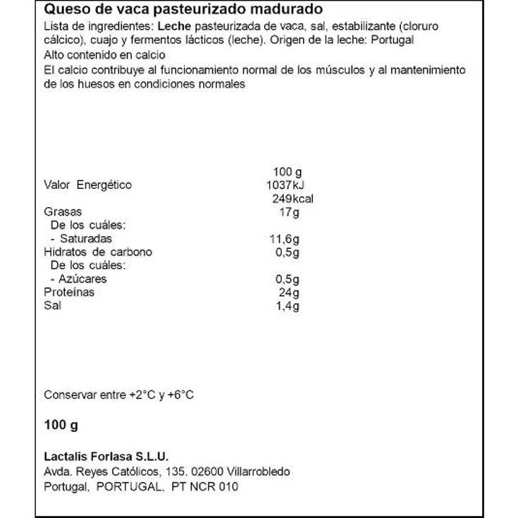 QUESO DADOS PROTEINA EL VENTERO PQTE 100 GR