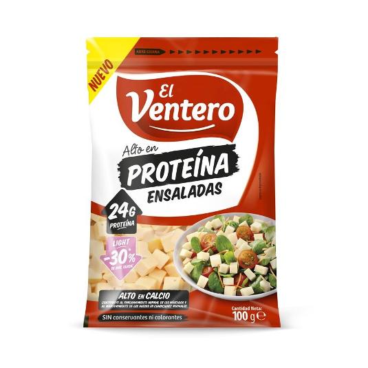 QUESO DADOS PROTEINA EL VENTERO PQTE 100 GR