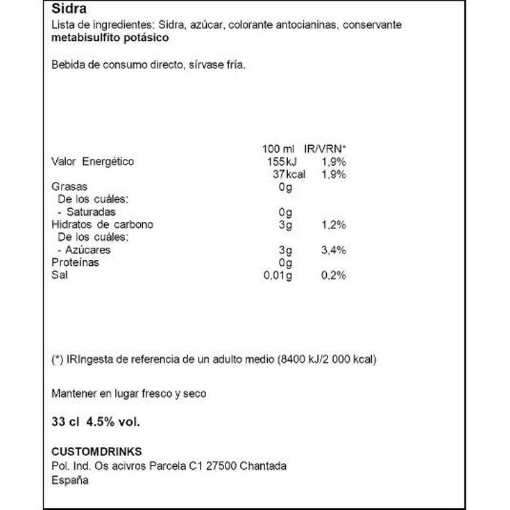 SIDRA SECA 4,5º MAELOC LATA 33 CL