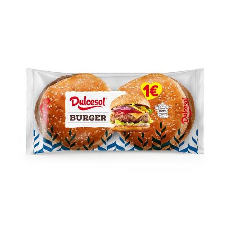 PAN BURGUER X4 DULCESOL BOLSA 200 GR