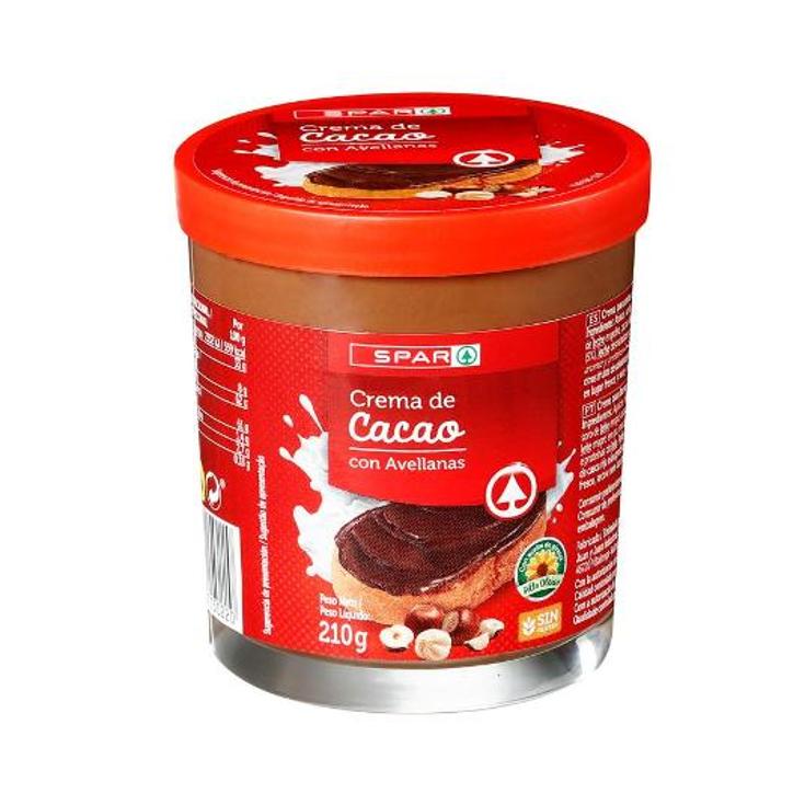 CREMA CACAO 1 SABOR SPAR FRASCO 210 GR
