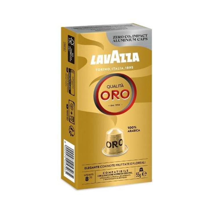 CAFE CAPS.(NESP.)QUALITA ORO LAVAZZA ESTCHE 10 UD