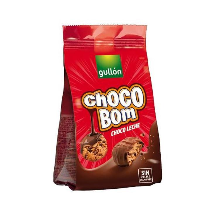 GALLETAS MINI CHOCOBOM LECHE GULLON PQTE 100 GR