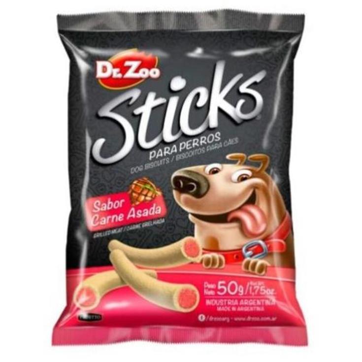 STICKS CARNE ASADA DR.ZOO UNIDAD 50 GR