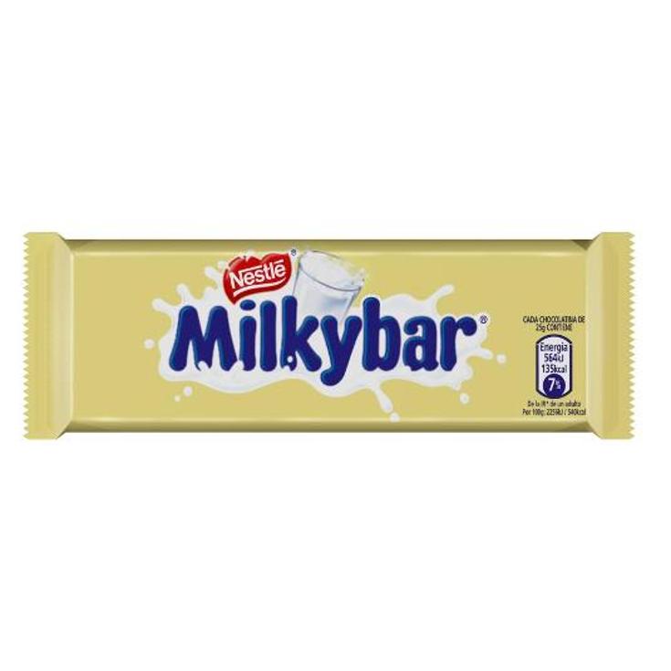 CHOCOLATINA MILKYBAR MEDIUM NESTLE UNIDAD 25 GR