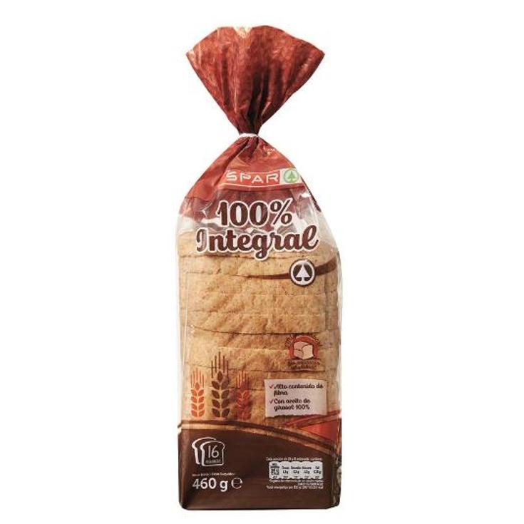 PAN DE MOLDE INTEGRAL SPAR BOLSA 460 GR