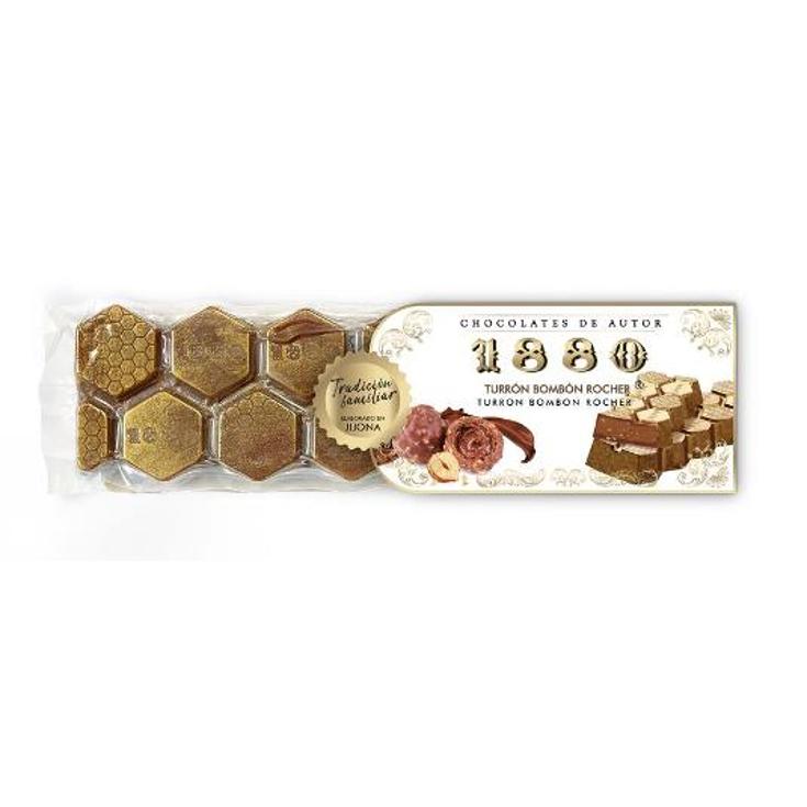 TURRON CHOCOLATE BOMBON ROCHER 1880 PTLLA 200 GR