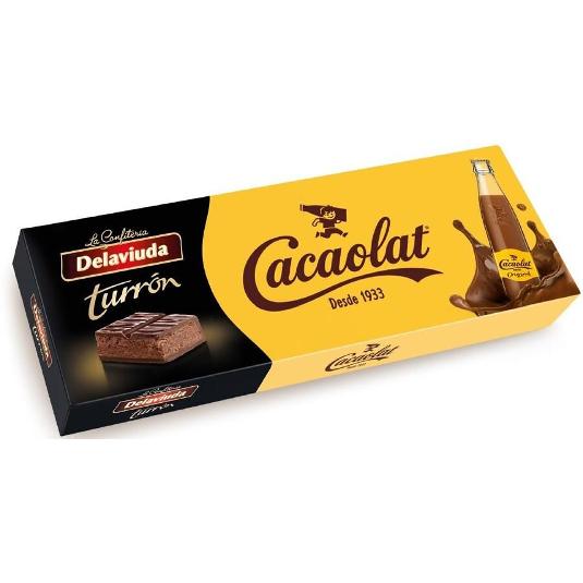 TURRON PRALINE C/CACAOLAT DELAVIUDA PTLLA 140 GR