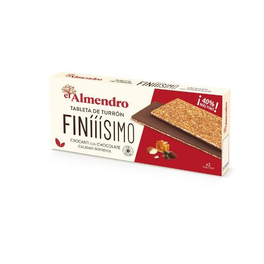 TURRON CROCANTI FINIISIMO EL ALMENDRO PTLLA 180 GR