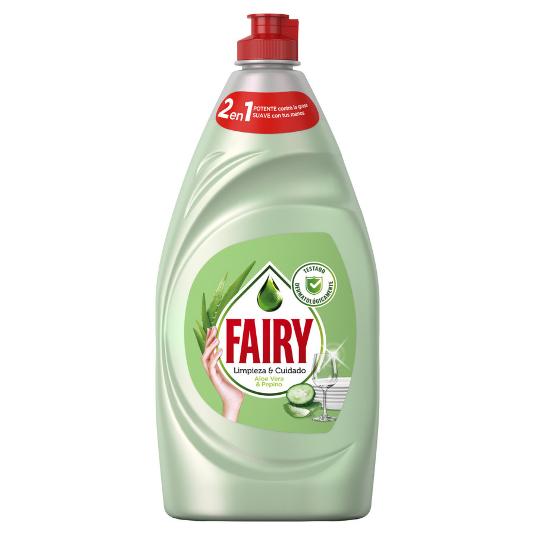 LAVAVAJILLAS ALOE VERA 650+170 FAIRY BTLLA 820 ML