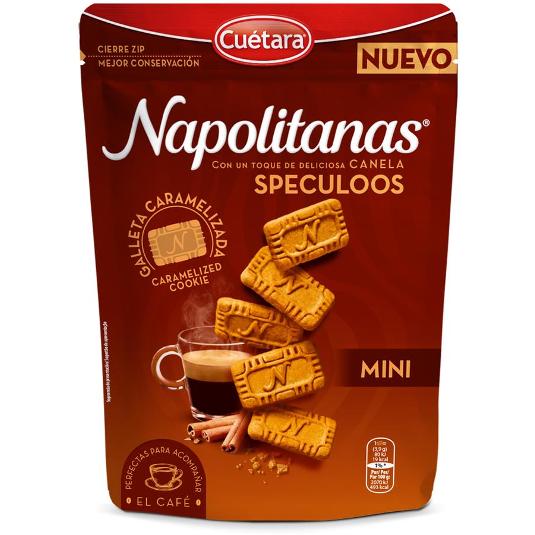 GALLETAS NAPOLITANAS SPECULOS CUETARA PQTE 150 GR