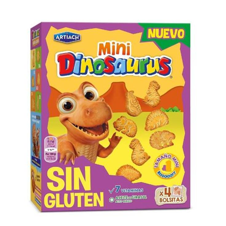 GALLETAS DINOSAURUS SIN GLUTEN ARTIACH ESTCHE 160 GR