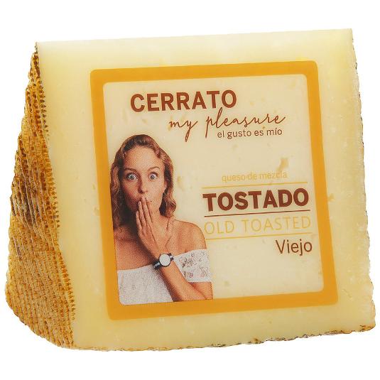 QUESO TOSTADO VIEJO 3 LECHES CERRATO CUÑA 200 GR