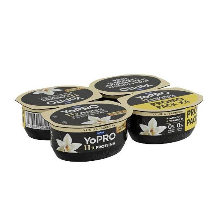 YOGUR PROT.VAINILLA YOPRO X4 DANONE PACK 480 GR