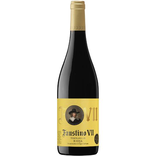 VINO TINTO RIOJA MEDIA 13,5º FAUSTINO VII BTLLA 75 CL