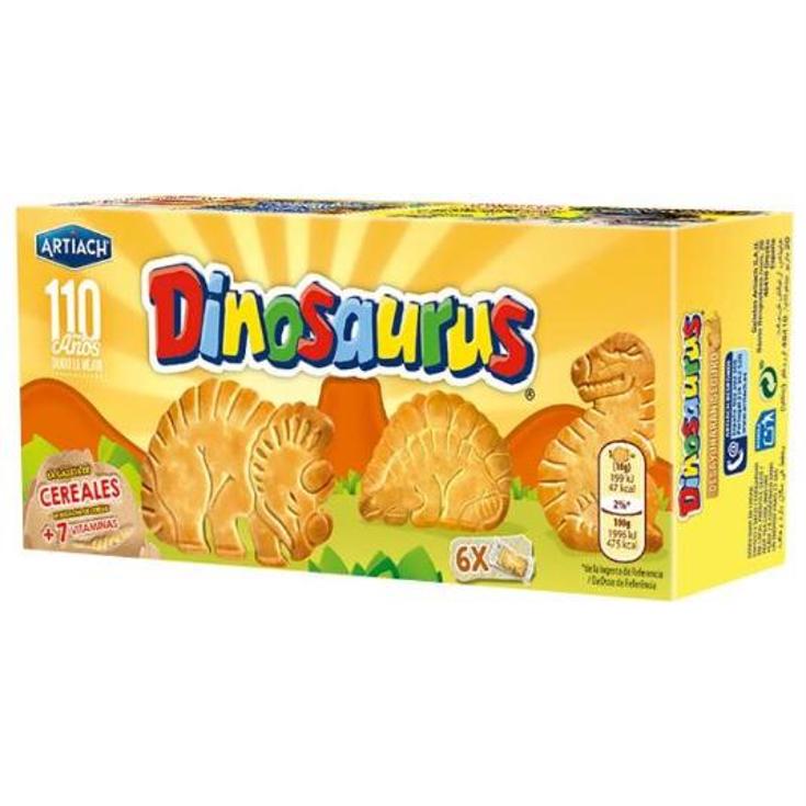 GALLETAS DINOSAURUS ARTIACH PQTE 185 GR