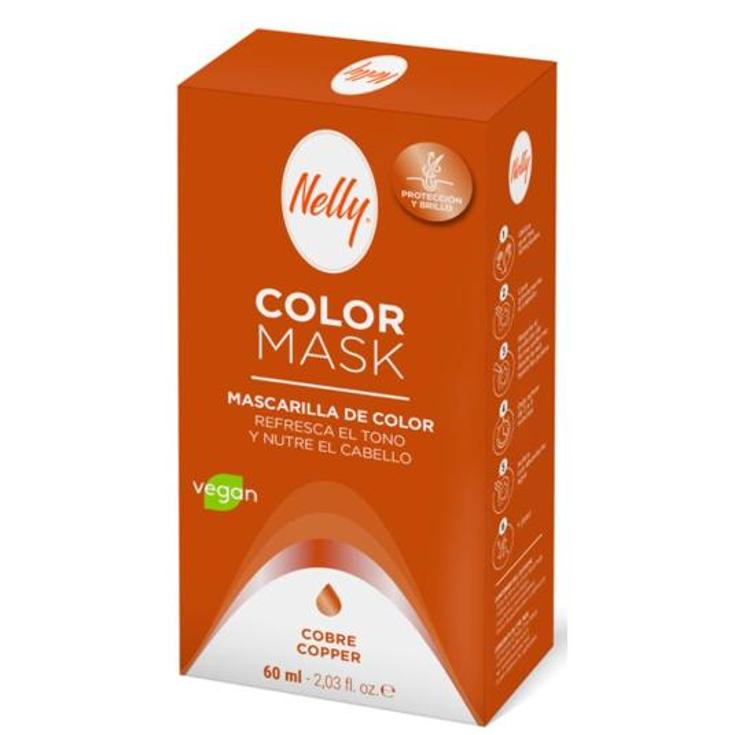 MASCARILLA DE COLOR COBRE NELLY TUBO 60 ML