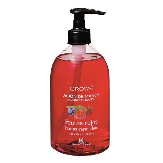 JABON MANOS FRUTOS ROJOS CROWE DOSIF 500 ML