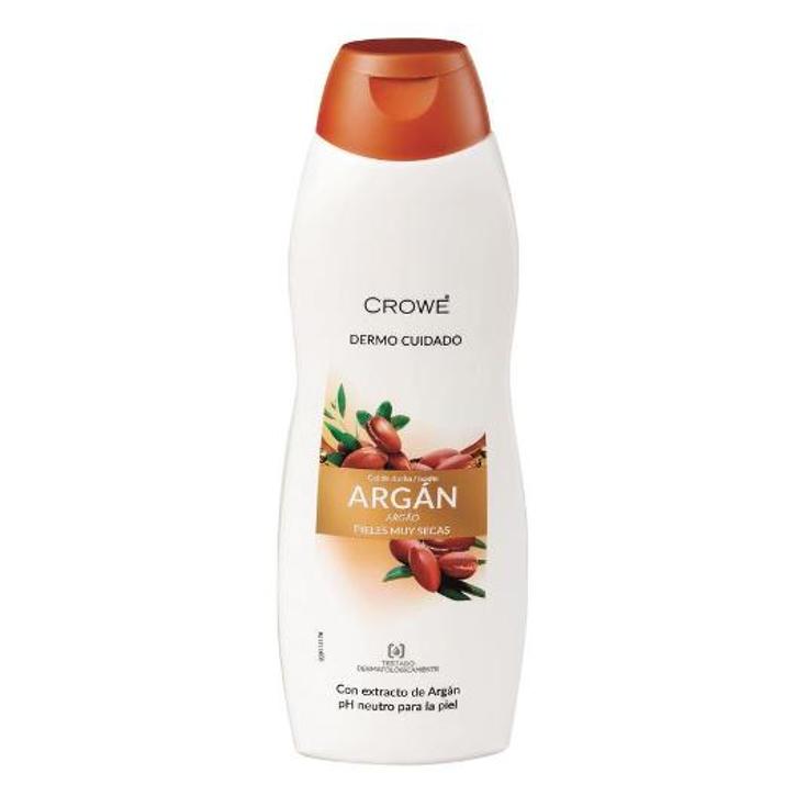 GEL BAÑO ARGAN PIEL MUY SECA CROWE BTLLA 750 ML