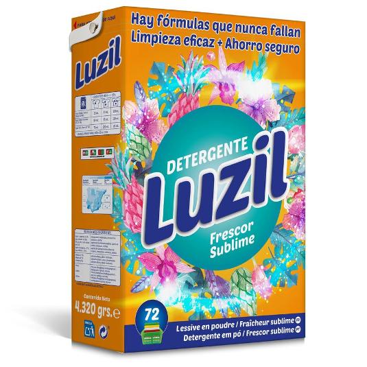 DETERGENTE AUTOM.FRESCOR SUBLIM LUZIL MALETA 72 LA