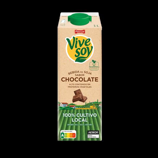 BEBIDA SOJA CHOCOLATE VIVE SOY BRIK 1 LT