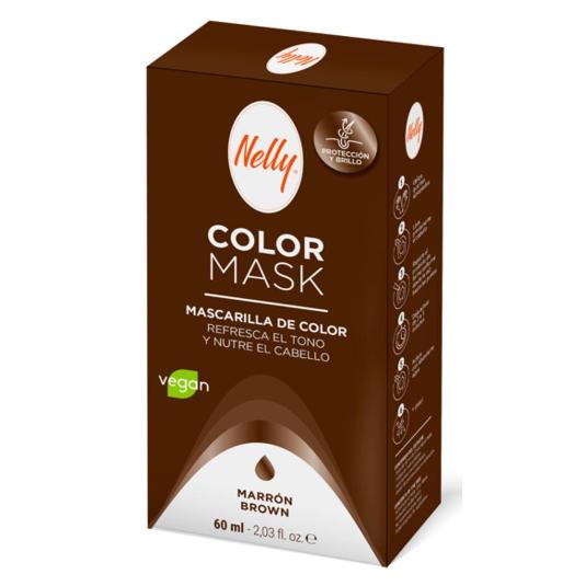 MASCARILLA COLOR MARRON NELLY TUBO 60 ML