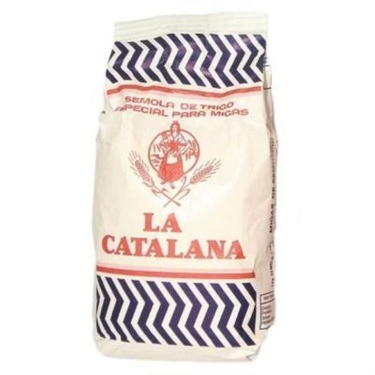 SEMOLA TRIGO (ESP.MIGAS) LA CATALANA PQTE 1 KG