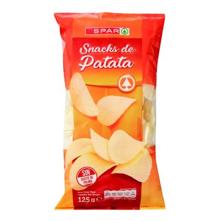 PATATAS FRITAS LIGHT SPAR BOLSA 125 GR