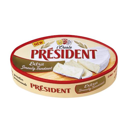 CREMA QUESO OVALE PRESIDENT UNIDAD 200 GR