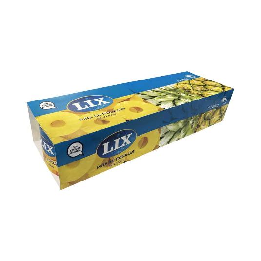 PIÑA EN SU JUGO X3 SPAR/LIX PACK 405 GR