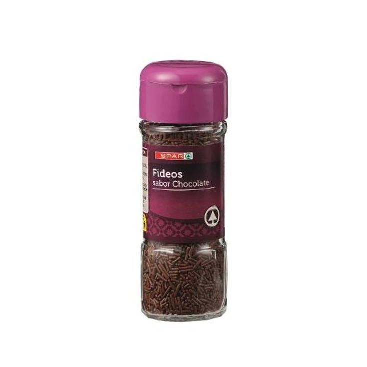 FIDEOS CHOCOLATE SPAR/BARRACA FRASCO 55 GR