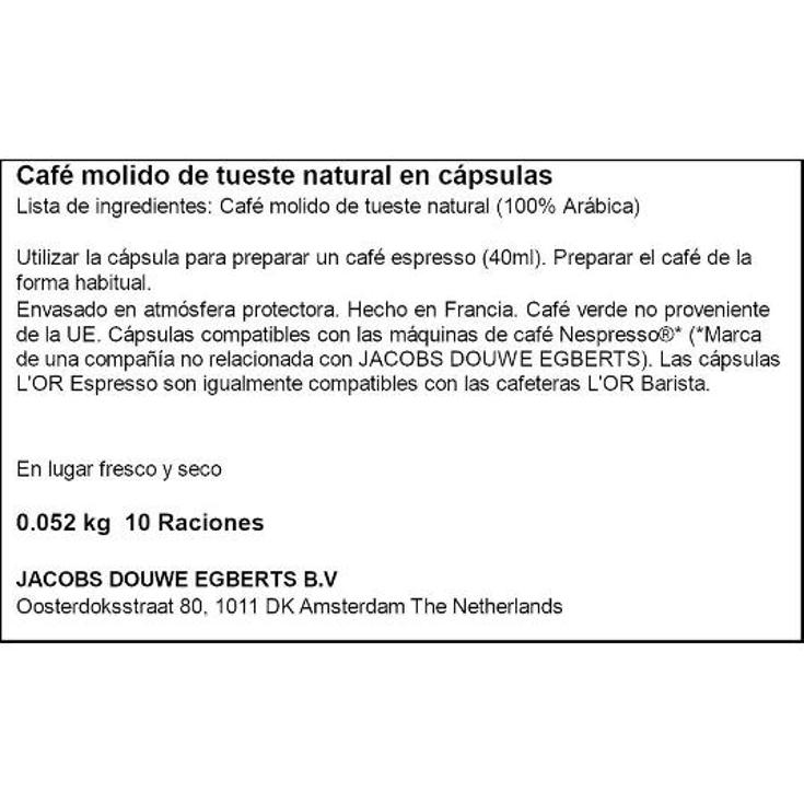 CAFE CAPSULAS (NESP.)MARANELLO LÓR ESTCHE 10 UD