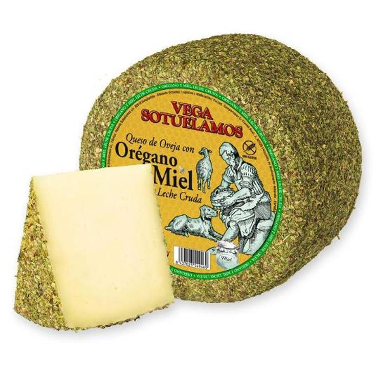 QUESO OVEJA OREGANO MIEL SOTUELAMOS