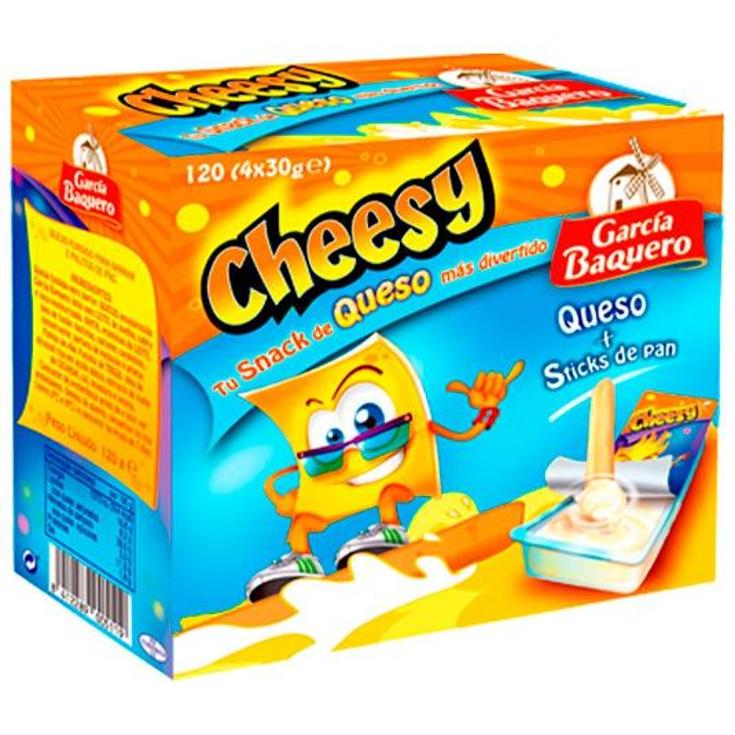 QUESO CHEESY SNACK SEMI MAXI G.BAQUERO ESTCH 120 GR