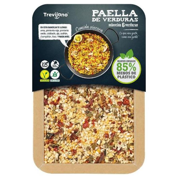 PAELLA SELECCION 6 VERDURAS TREVIJANO UNIDAD 280 GR