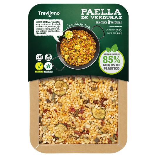 PAELLA SELECCION 8 VERDURAS TREVIJANO UNIDAD 280 GR